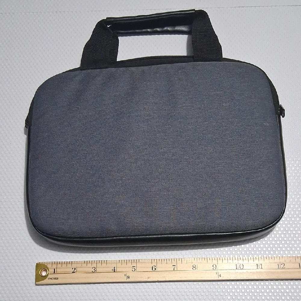 High Sierra Gray and Red Laptop Bag